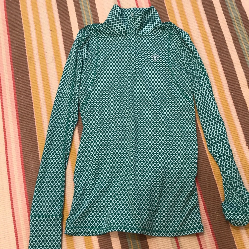 Ariat Equestrian Lowell 1/4 Zip Shirt XS